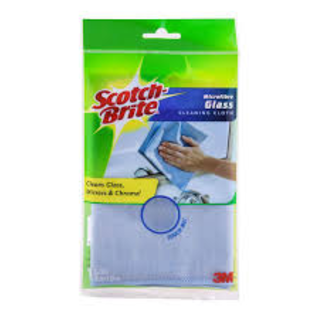 SCOTCH BRITE GLASS CLEANING CLOTH